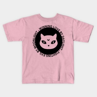 fighting evil by moonlight Kids T-Shirt